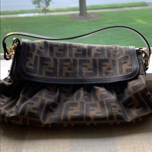 Vintage Fendi Zucca Handbag